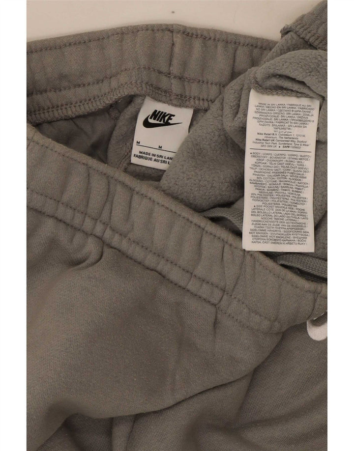 Męskie spodnie dresowe Nike, średnioszare, bawełniane