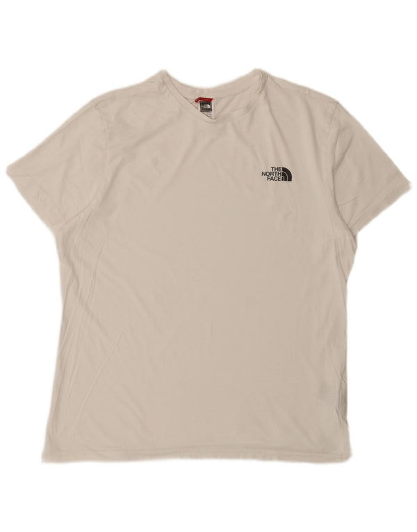T-shirt męski The North Face, duży, biały, bawełniany