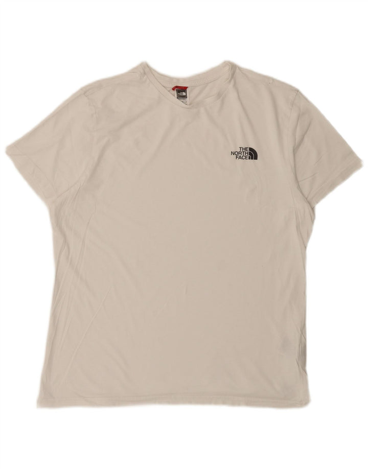 T-shirt męski The North Face, duży, biały, bawełniany