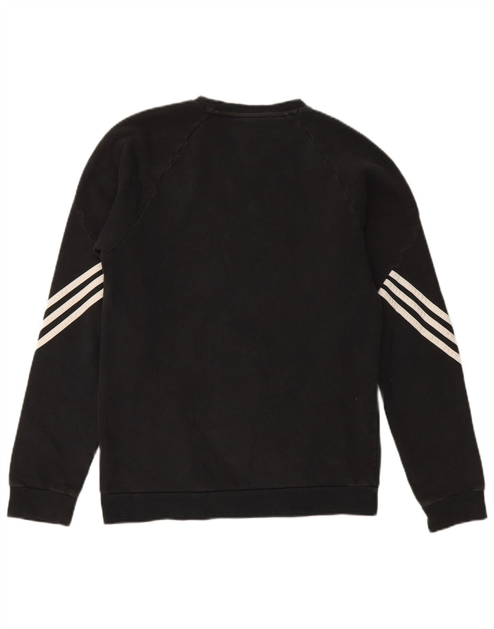 Adidas Męska Bluza Sweter Mała Czarna Bawełna