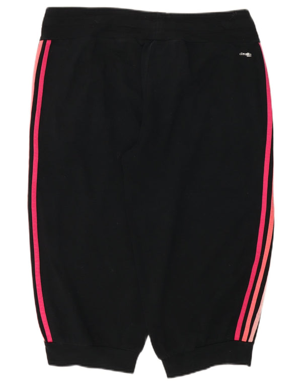 Damskie spodnie dresowe ADIDAS Climalite Joggers UK 16/18, duże czarne
