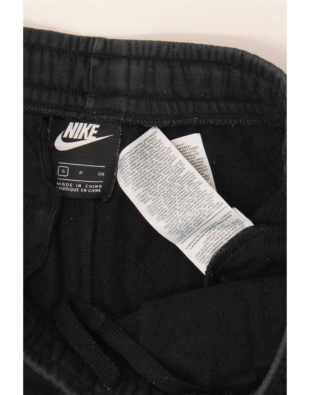 Męskie spodnie dresowe Nike, małe, granatowe, bawełniane
