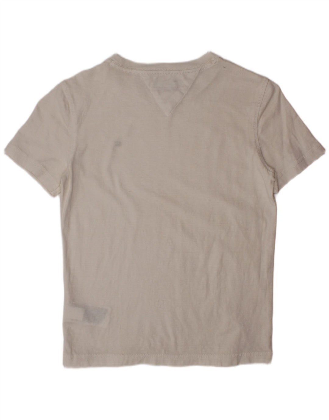 T-shirt chłopięcy TOMMY HILFIGER 7-8 lat, biała, bawełniana