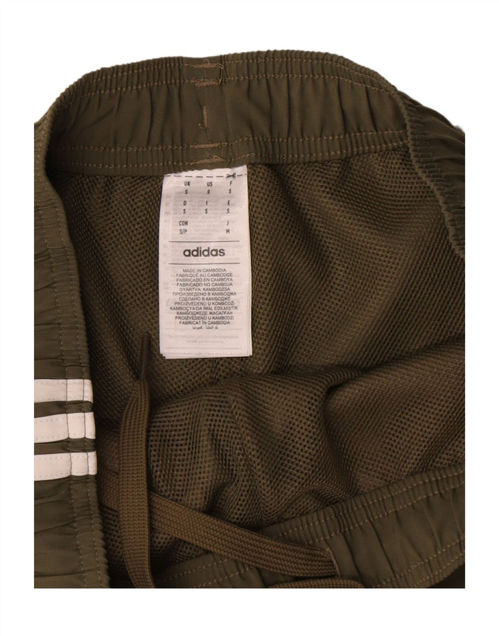 Męskie spodenki sportowe Adidas, małe, zielone, z poliestru