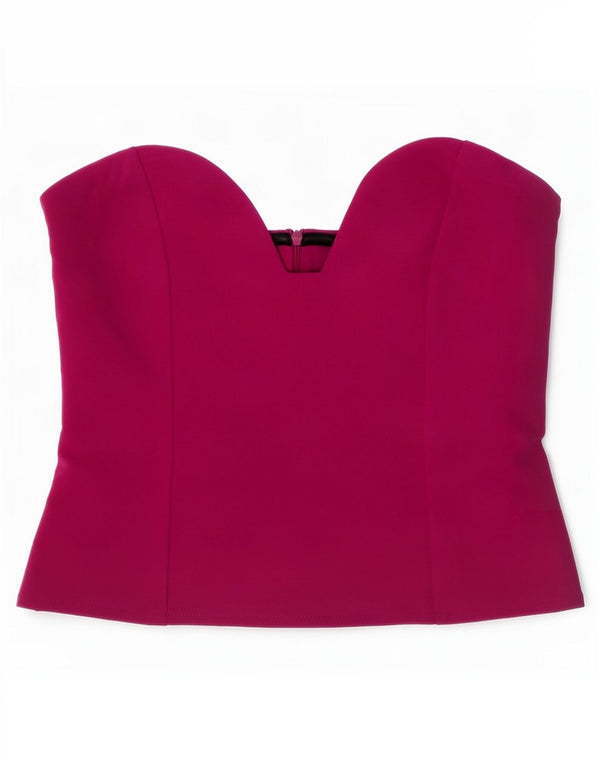 Damski top bez ramiączek Zara UK 12, średni fiolet