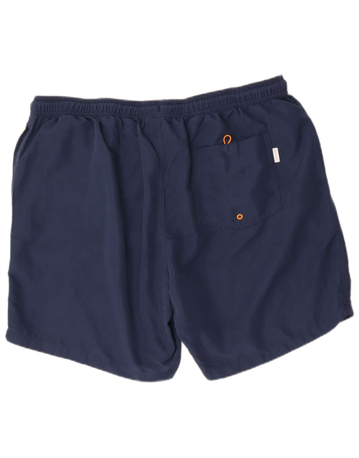 Męskie spodenki kąpielowe Jack & Jones, 5XL, granatowe, poliestrowe