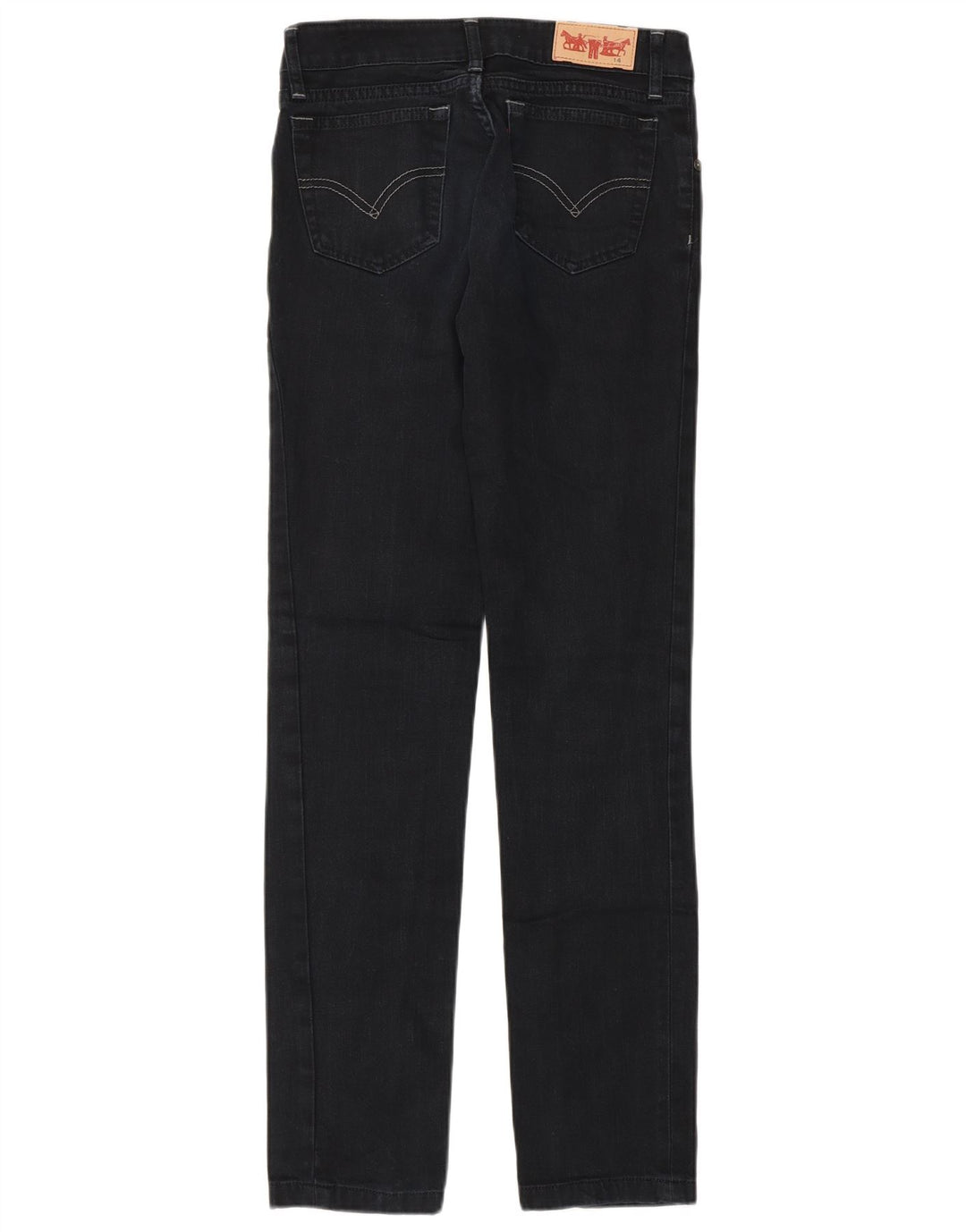 Dziewczęce jeansy Levi's Slim 13-14 lat W26 L30 Granatowe