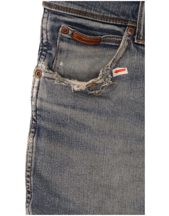 Męskie jeansy Wrangler Texas Straight W32 L30 Niebieskie bawełniane