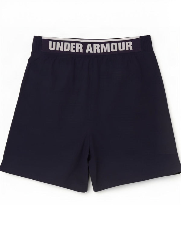 Męskie spodenki sportowe Under Armour, duże, granatowe, z poliestru