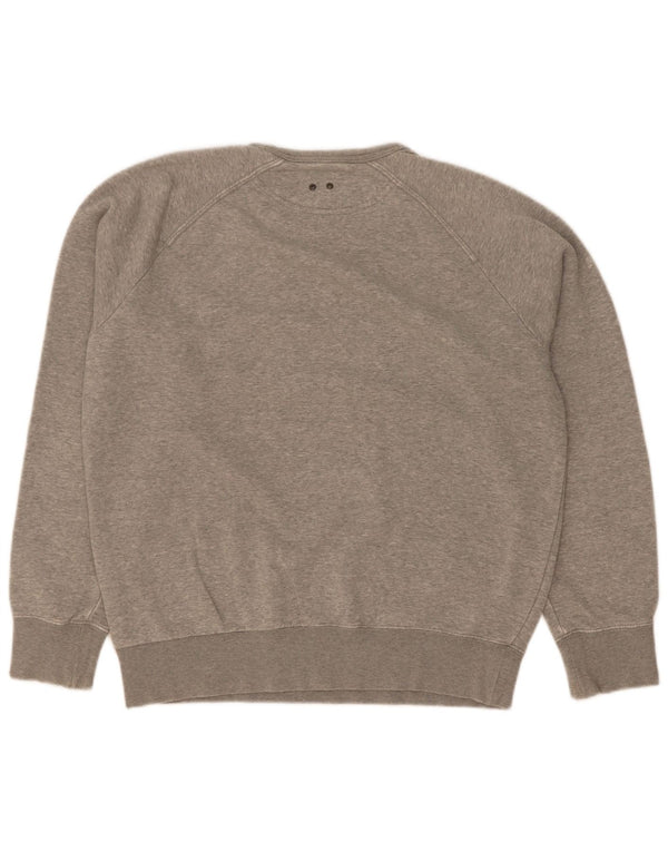 Damska bluza Converse Graphic Jumper UK 14 Średnia szara bawełna