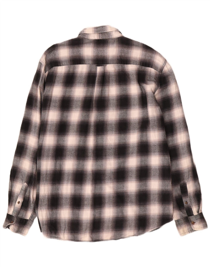 Męska koszula flanelowa Chaps 2XL, bawełniana szara krata