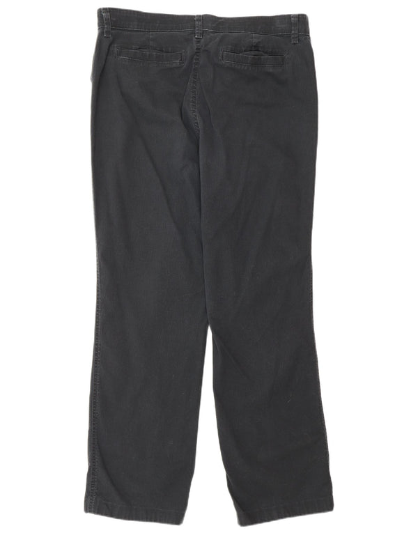 Damskie proste spodnie Lee US 14 XL W34 L30 Granatowa bawełna