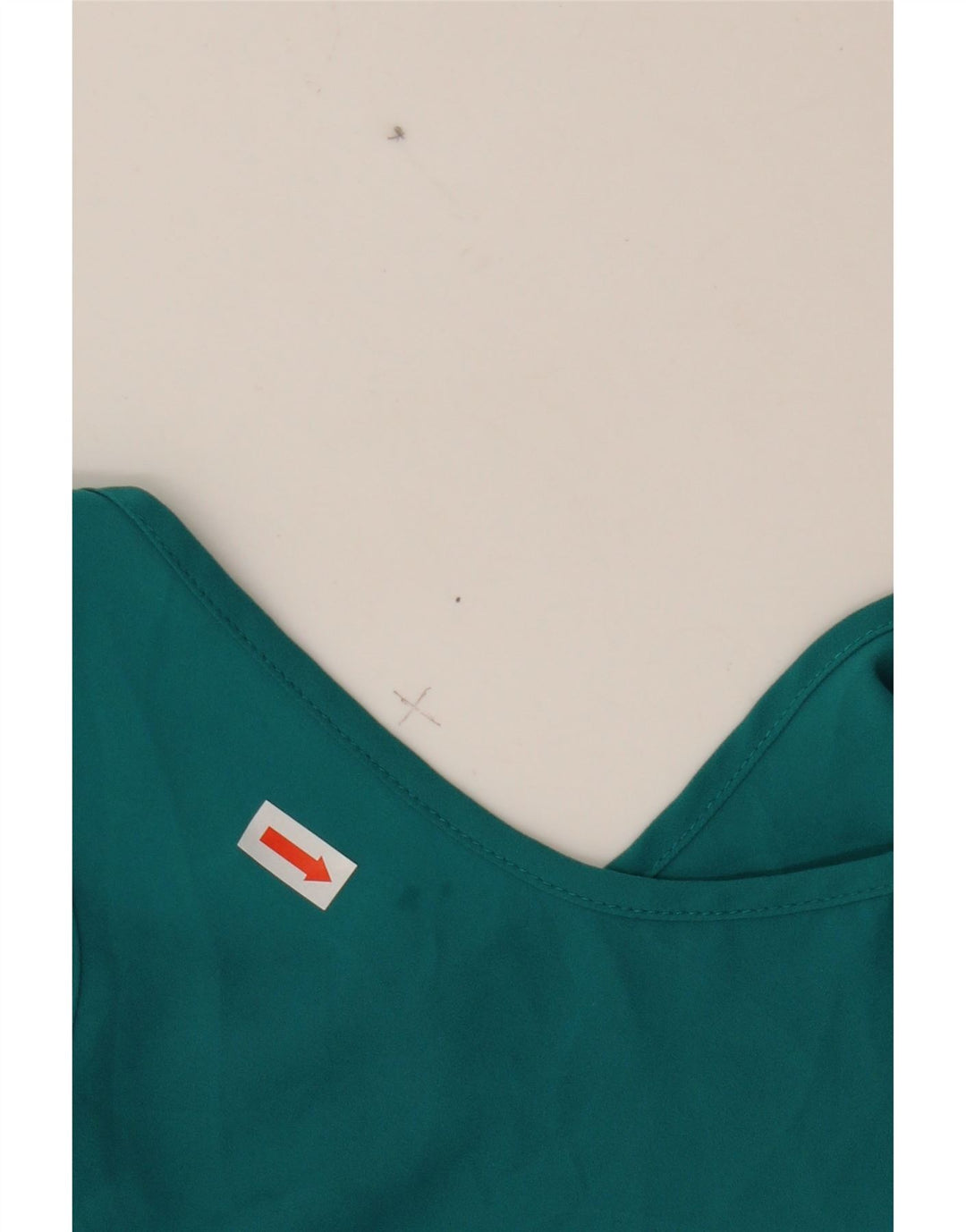 MOSSIMO Womens Sleeveless Blouse Top UK 10 Small Green Polyester Vintage Mossimo and Second-Hand Mossimo from Messina Hembry 