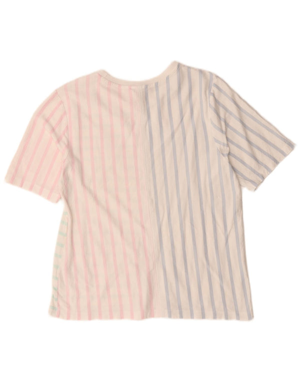 T-shirt damski Tommy Hilfiger Top UK 10 Small, wielobarwny, bawełniany w paski