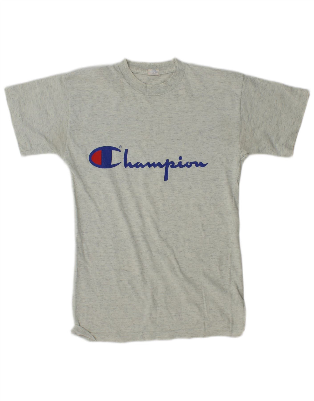 Chłopięcy T-shirt z grafiką CHAMPION 11-12 lat, duży, szary, nakrapiany, bawełniany