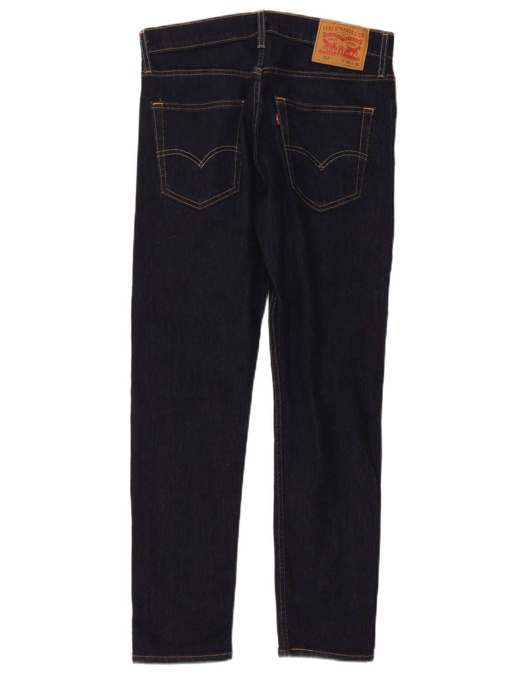 Męskie jeansy Levi's 512 Slim Tapered W32 L30 Granatowa bawełna