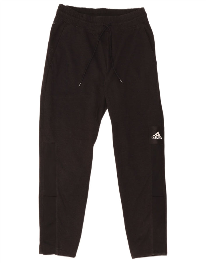 Adidas Męskie Climalite Dresowe Spodnie Joggery Średni Czarny Poliester