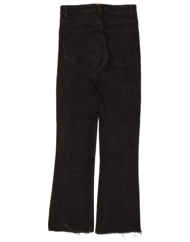 Jeansy damskie Bootcut Zara EU 34 2XS W24 L26 Czarne
