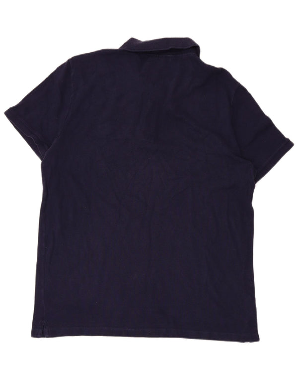 Męska koszulka polo LACOSTE Slim Fit, rozmiar 6 XL, granatowa, bawełniana