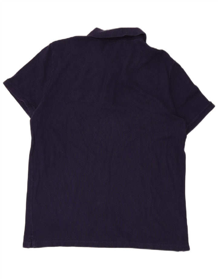 Męska koszulka polo LACOSTE Slim Fit, rozmiar 6 XL, granatowa, bawełniana