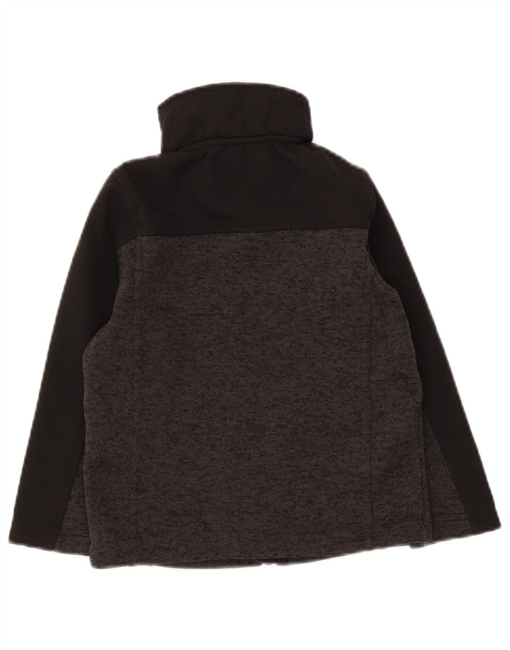 Dkny Chłopięca bluza dresowa Top 3-4 lata Czarny poliester z blokami kolorów
