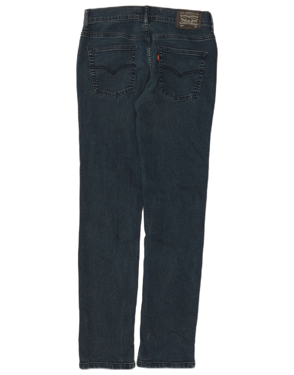 Levi's Boys 512 Slim Zwężane Dżinsy 15-16 Lat W30 L31 Granatowa Bawełna