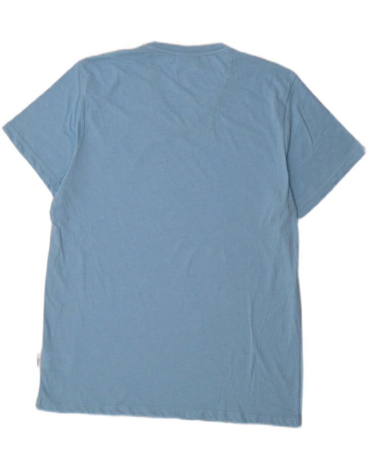 T-shirt męski Pierre Cardin Top 2XL Niebieski poliester