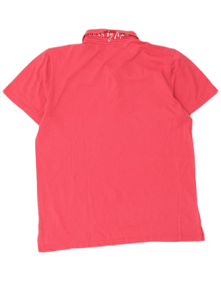 Męska koszulka polo Guess By Marciano, duża, różowa
