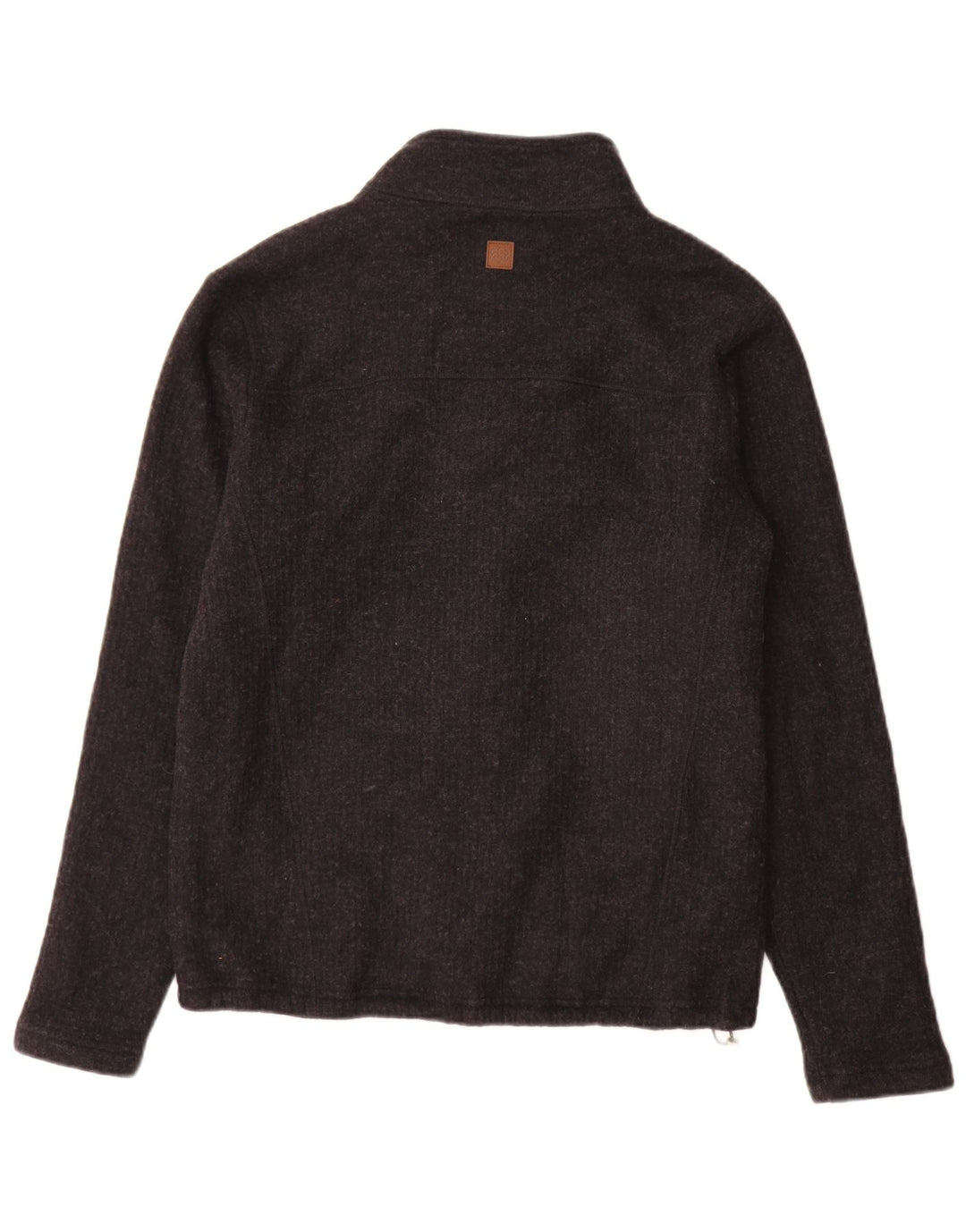 Sweter męski w stylu vintage, średnioszary, poliester