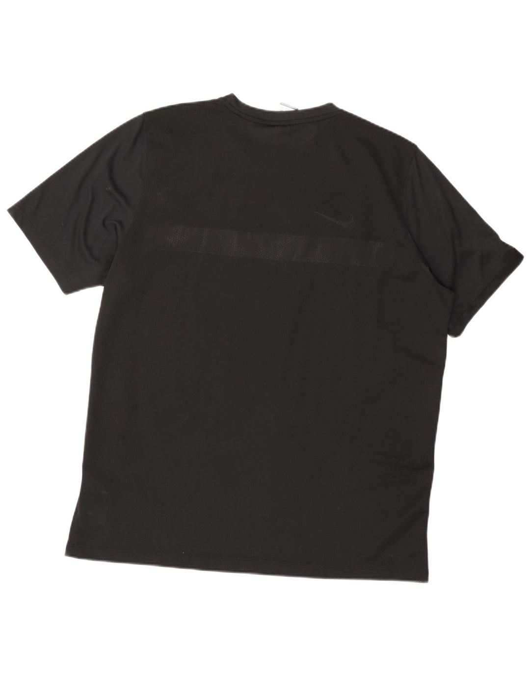 Męski T-shirt Nike Dri Fit Top 2XL Czarny poliester z blokami kolorów
