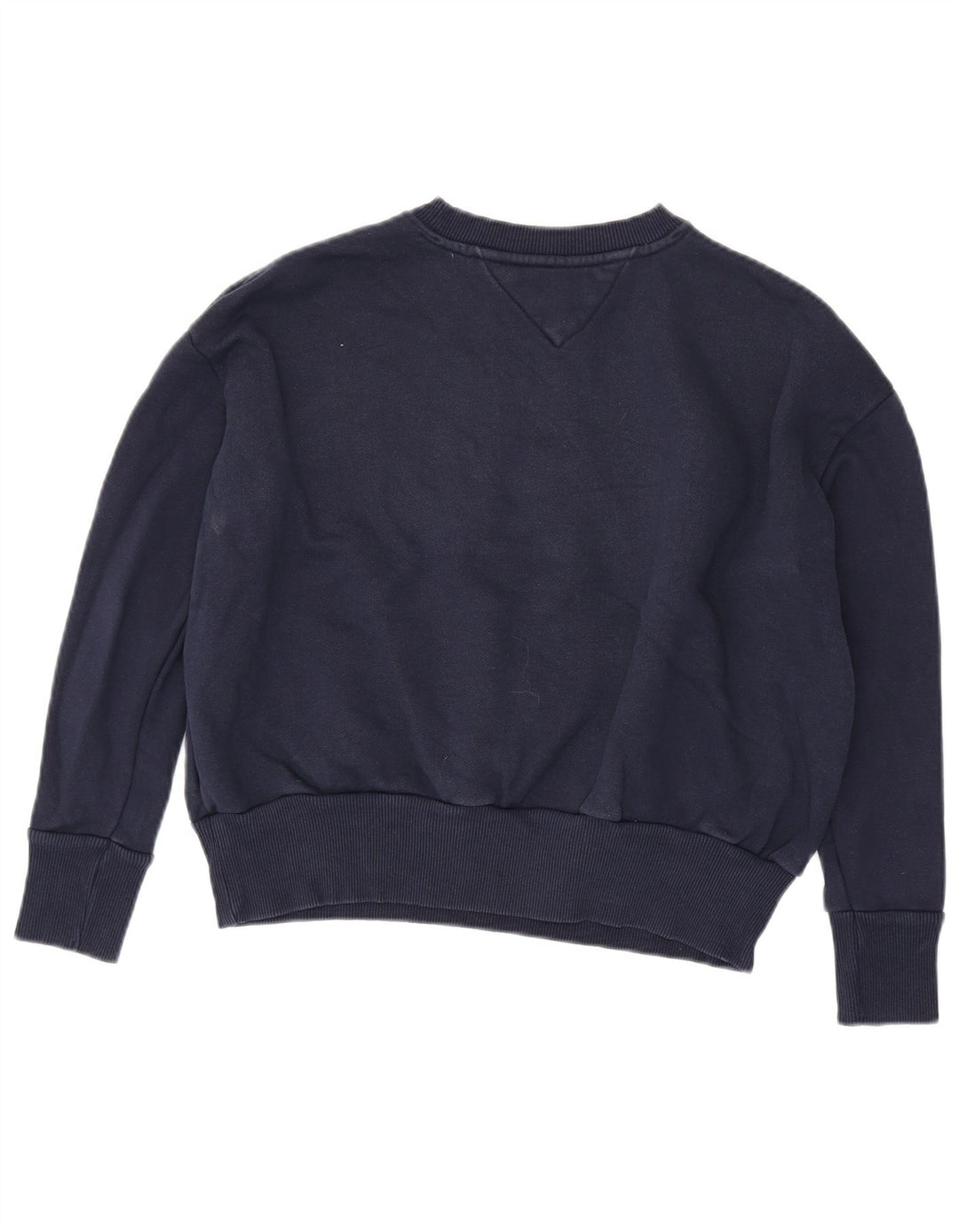 Damska bluza oversize Tommy Hilfiger UK 10, mała, granatowa