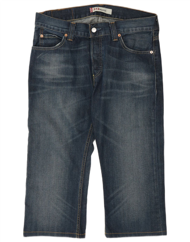Męskie dżinsy Levi's 512 Capri W33 L22 Niebieska bawełna