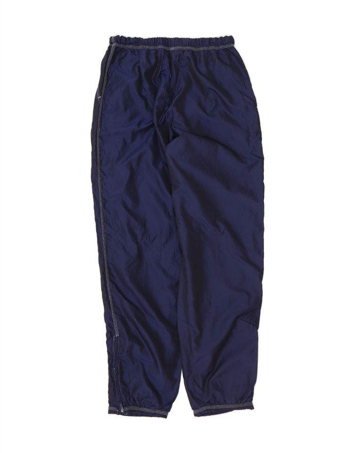 SERGIO TACCHINI Womens Tracksuit Trousers IT 44 Medium Navy Blue Polyester Vintage Sergio Tacchini and Second-Hand Sergio Tacchini from Messina Hembry 