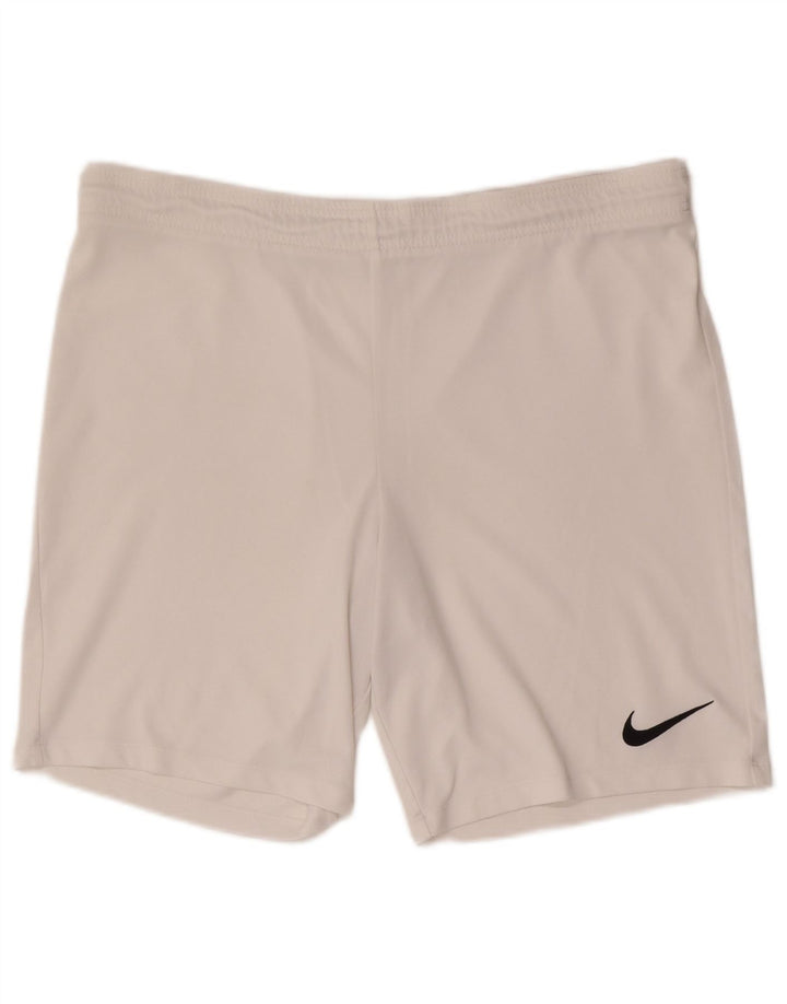 Męskie spodenki sportowe Nike Dri Fit, duże, białe