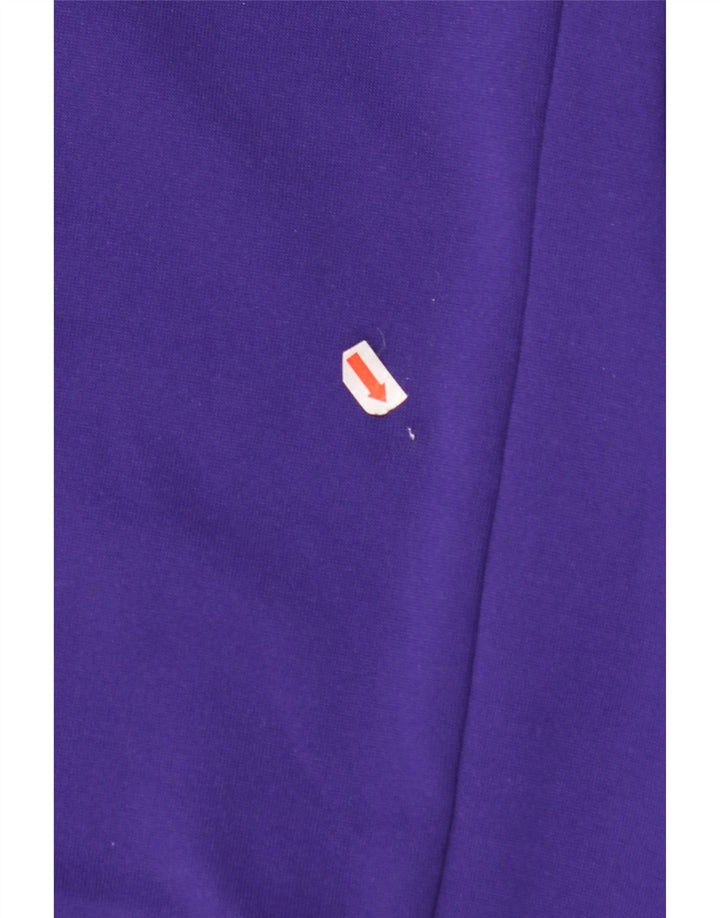 Męski sweter z kapturem i zamkiem błyskawicznym ADIDAS XL Fioletowy poliester