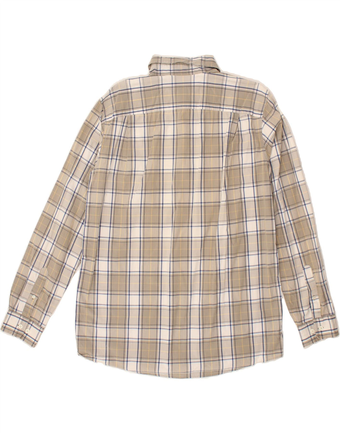 EDDIE BAUER Mens Shirt Large Grey Check Cotton Vintage Eddie Bauer and Second-Hand Eddie Bauer from Messina Hembry 