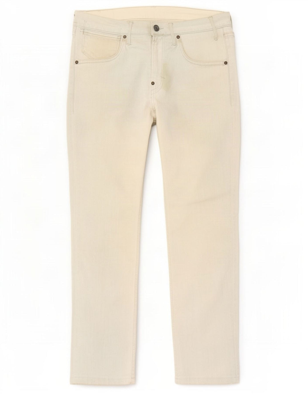 Damskie proste dżinsy Levi's W30 L27 Białe