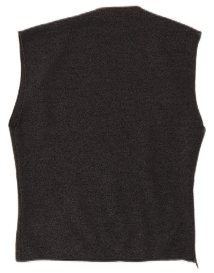 Damski krótki top Zara UK 12, średni szary