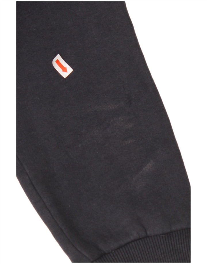 SUPERDRY Męski sweterek dresowy, mały, granatowy, bawełniany
