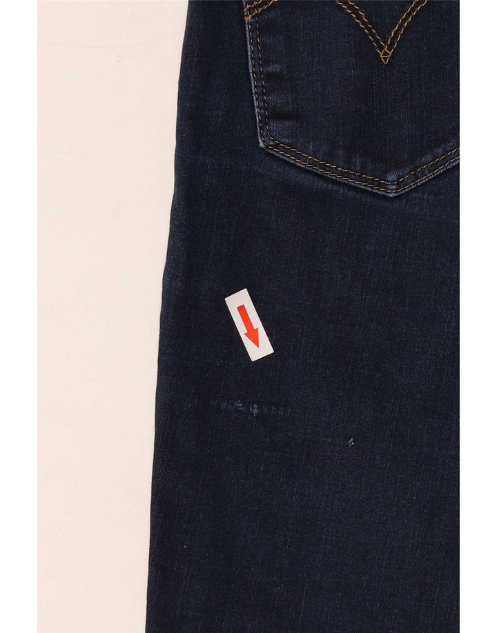 Damskie dżinsy Levi's 715 Bootcut W24 L26 Granatowa bawełna