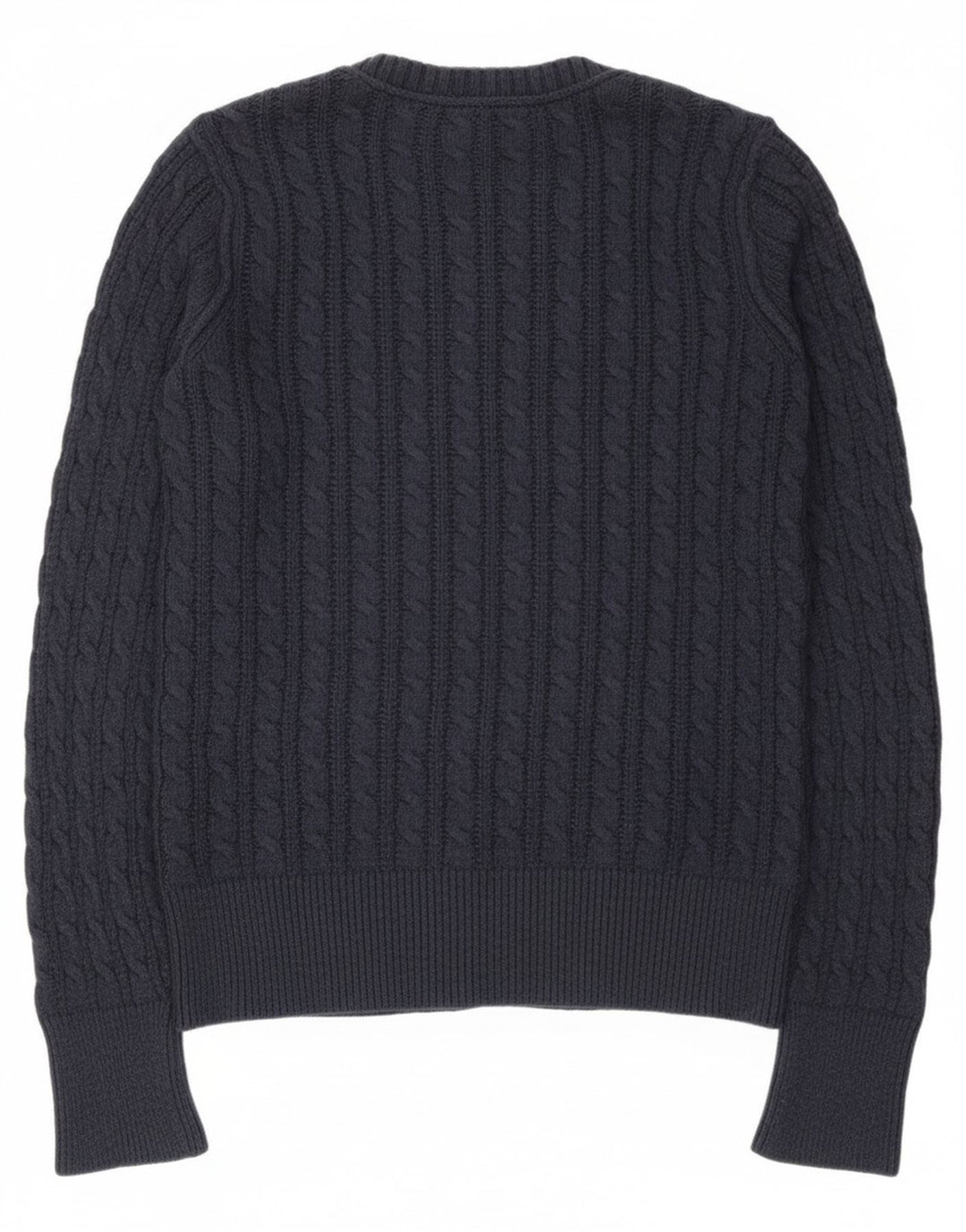 Sweter damski Eddie Bauer UK 12, średni granatowy, bawełniany