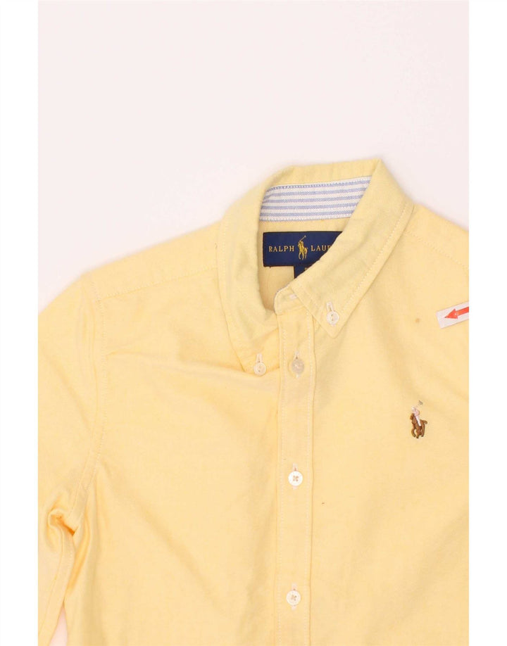 Koszula chłopięca Ralph Lauren 4-5 lat, żółta, bawełniana