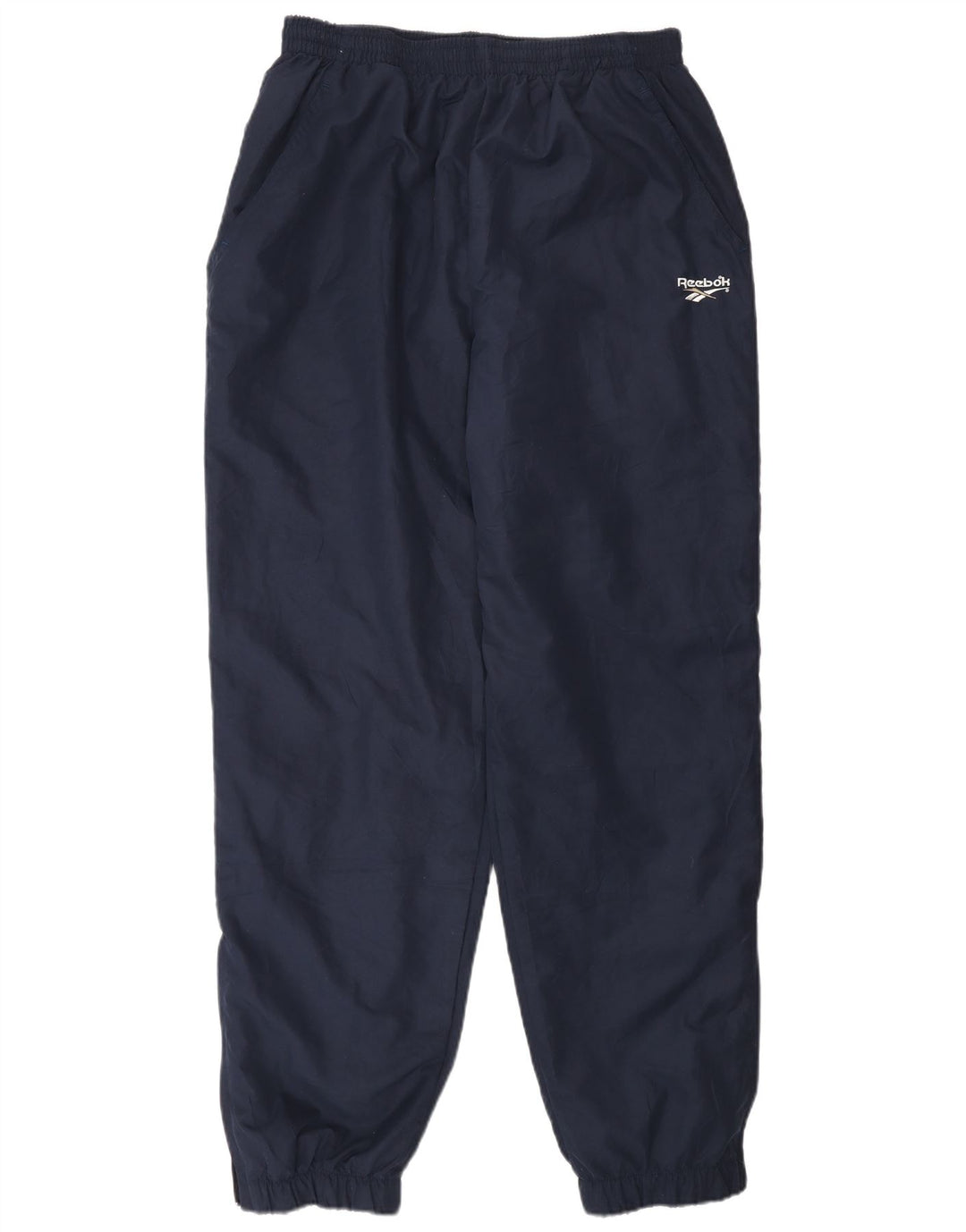 Męskie spodnie dresowe Reebok Joggers, duże, granatowe, poliestrowe
