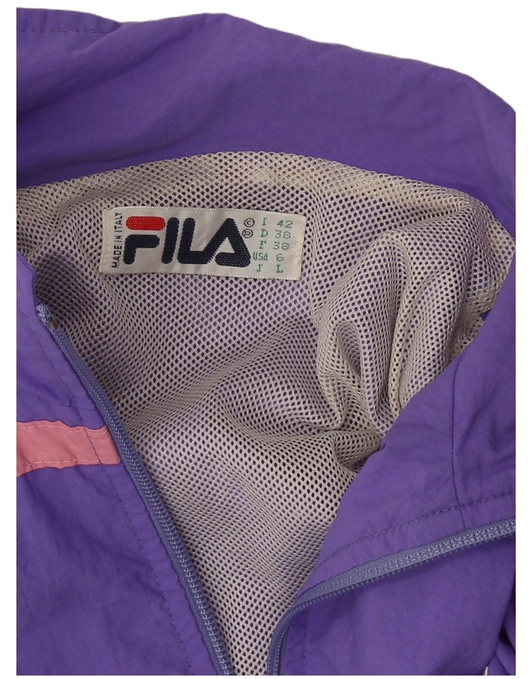 Damski dres Fila Graphic IT 42 w kolorze średniofioletowym