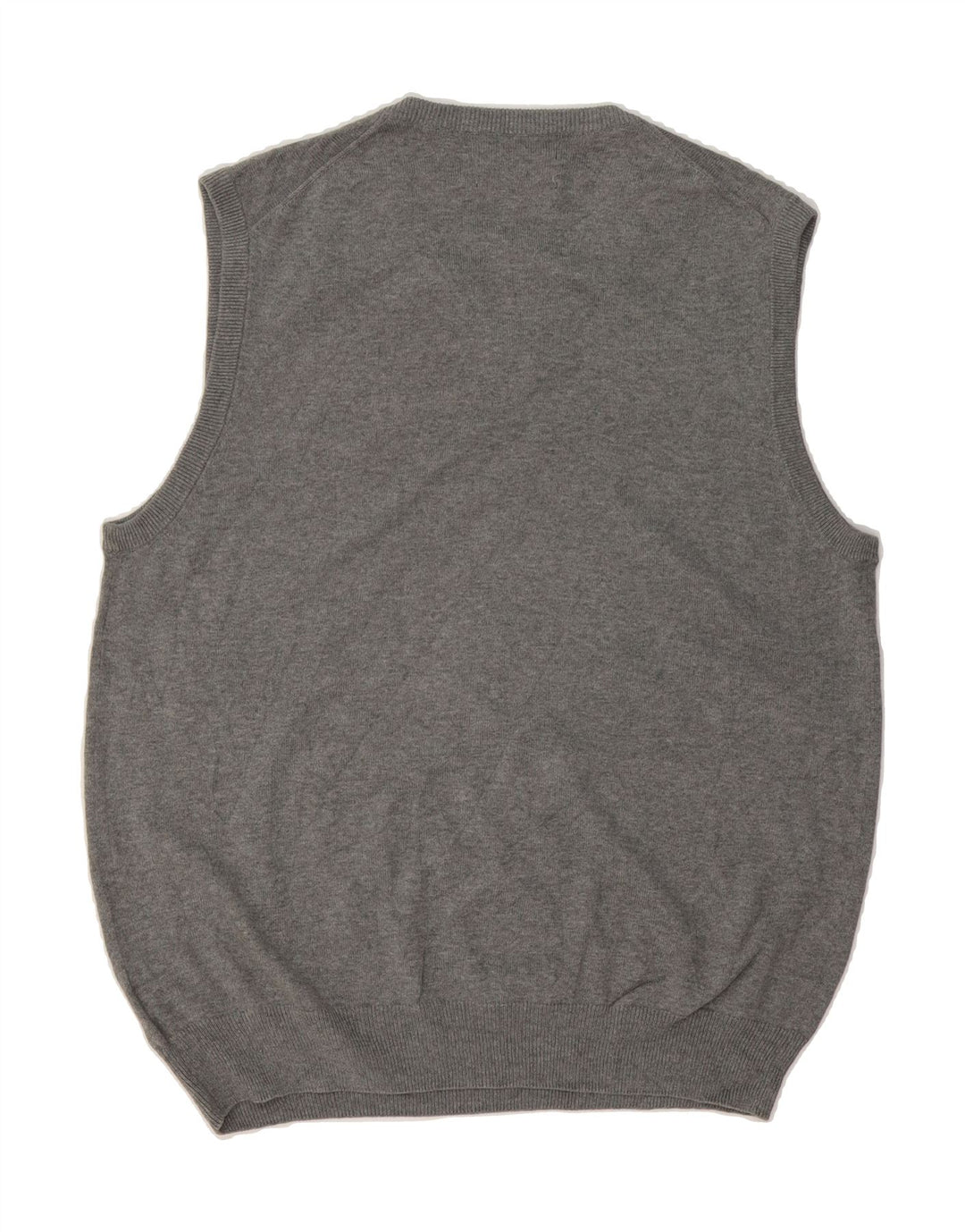 CHAPS Mens Vest Tank Top Medium Grey Cotton Vintage Chaps and Second-Hand Chaps from Messina Hembry 