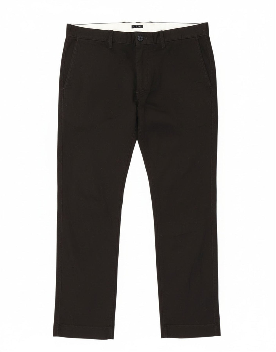 Spodnie męskie J. Crew Flex Slim Suit W34 L30 Czarne bawełniane