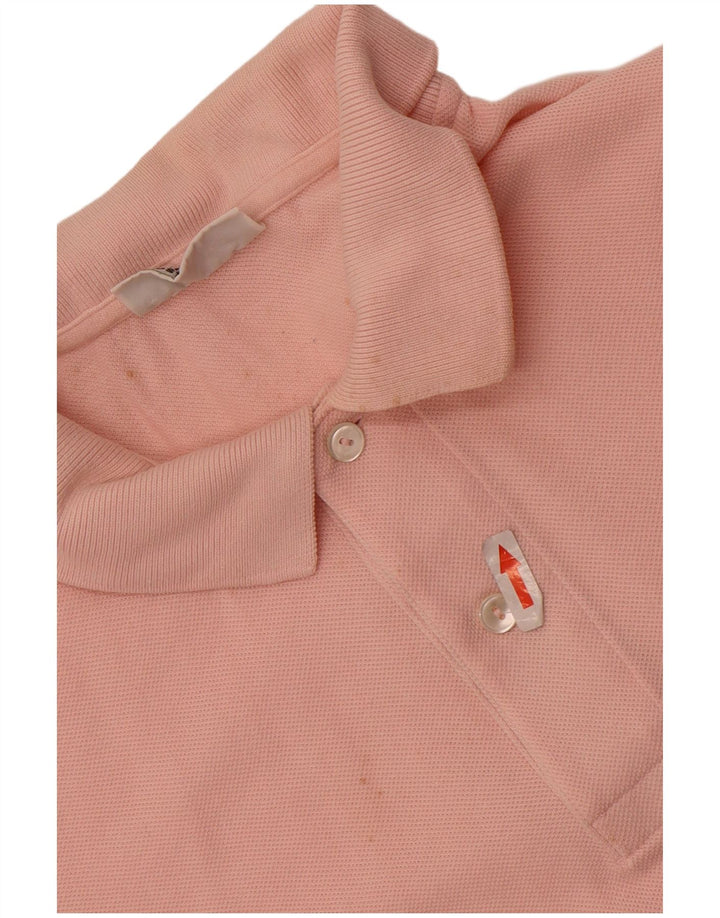 Męska koszulka polo Lacoste, rozmiar 5, duża, różowa, bawełniana
