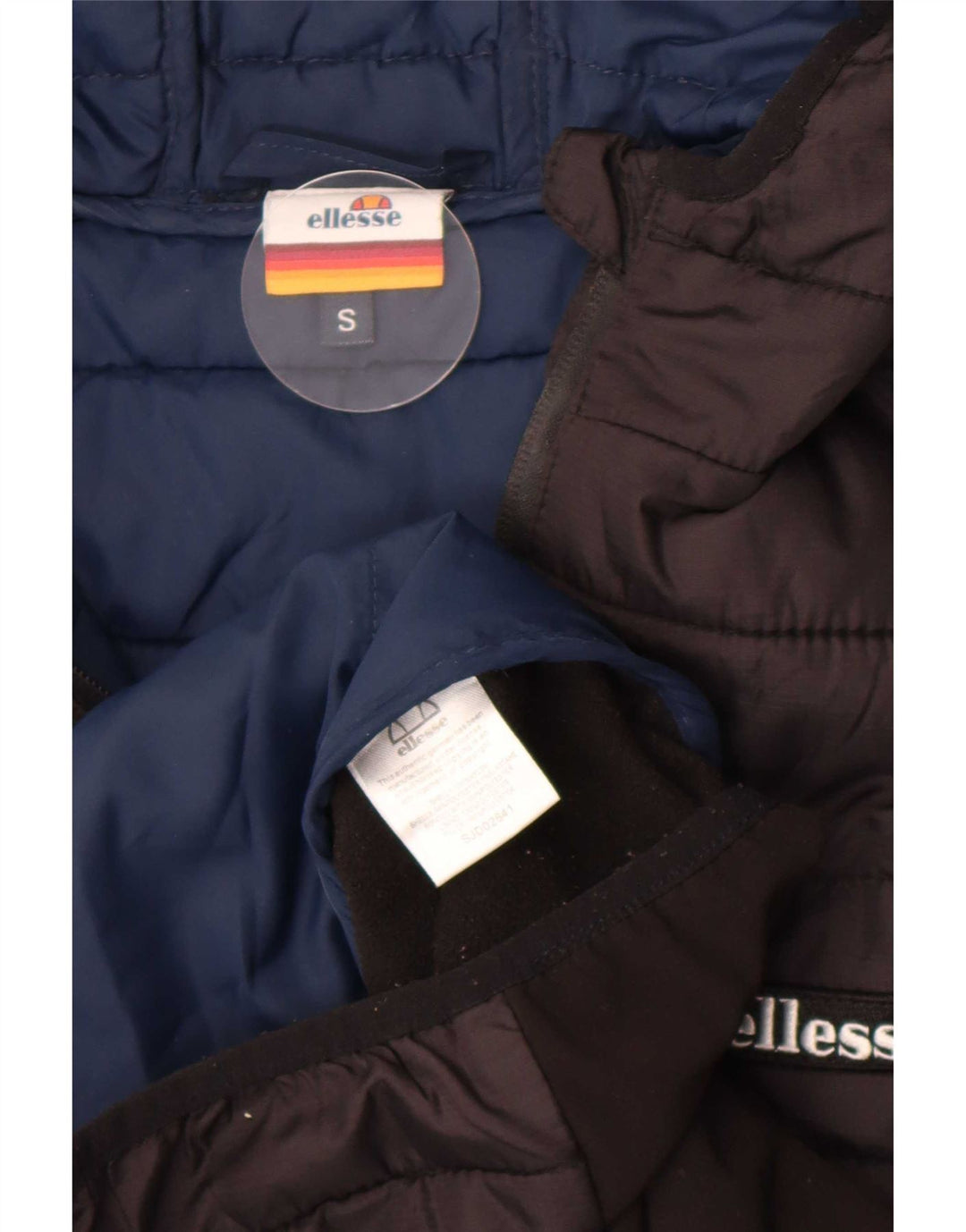 Męska ocieplana kurtka z kapturem Ellesse UK 36 Small Black Nylon