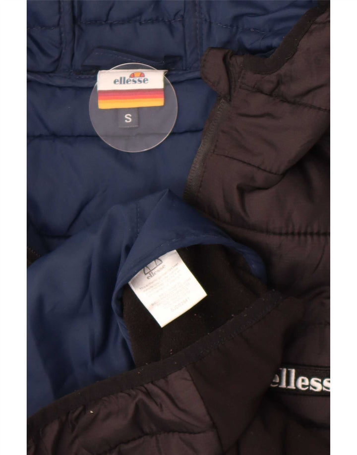 Męska ocieplana kurtka z kapturem Ellesse UK 36 Small Black Nylon