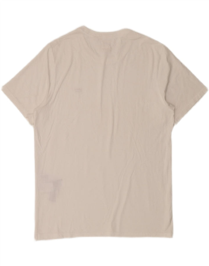 LEVI'S Mens Standard T-Shirt Top Medium White Cotton